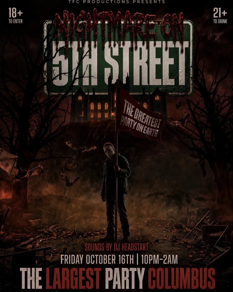 Nightmare on 5th street Flyer