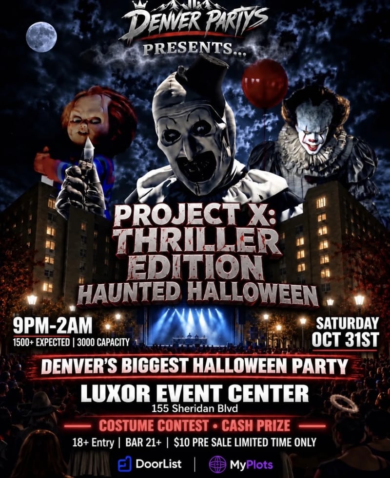 Project X Thriller Edition Flyer