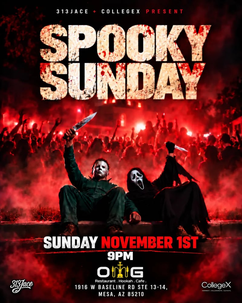 👻Spooky Sunday 🎃 Flyer
