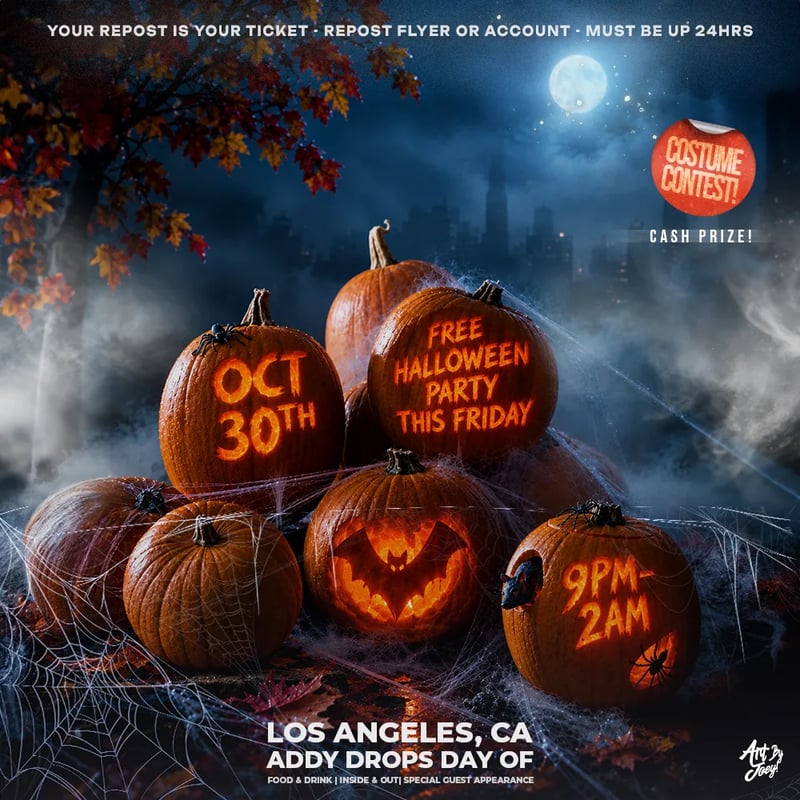 Halloween Rager Friday 🎃👻 Flyer