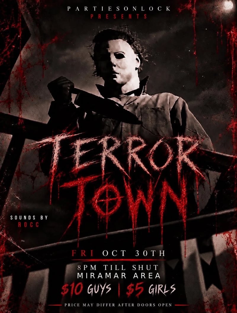 TERROR TOWN Flyer