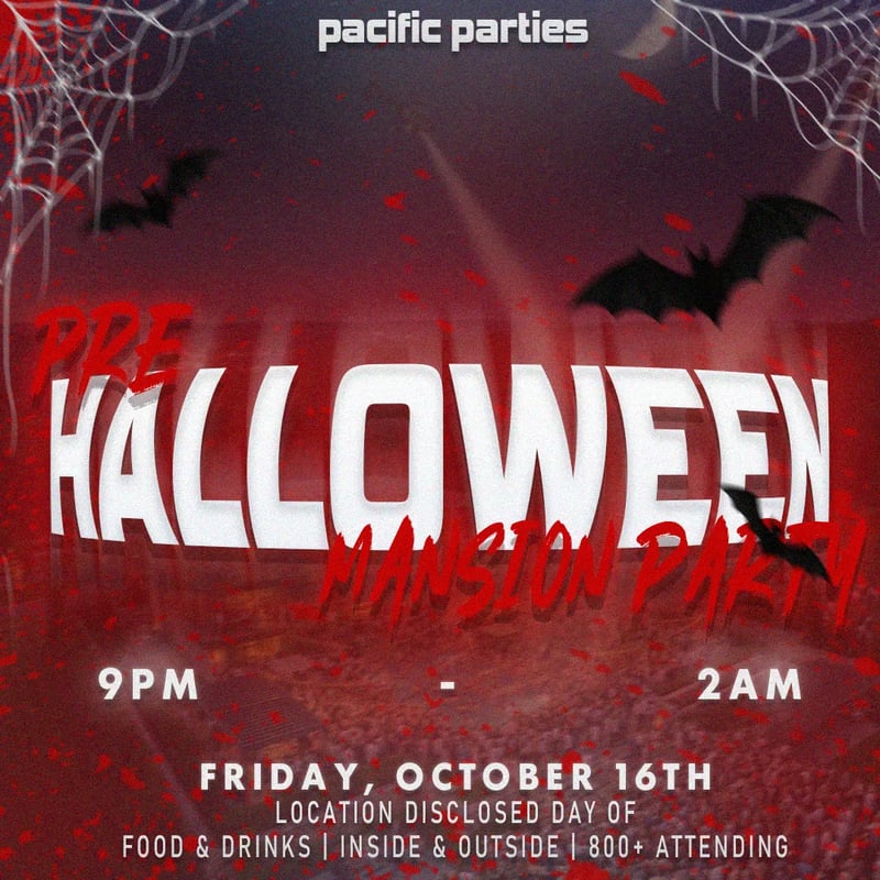 PRE HALLOWEEN PARTY 🔄🎃 Flyer