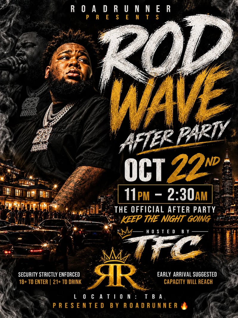 Rod wave afty: TFC x Roadrunner Flyer