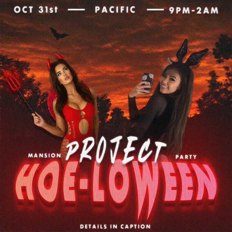 PROJECT HOE-LOWEEN Flyer