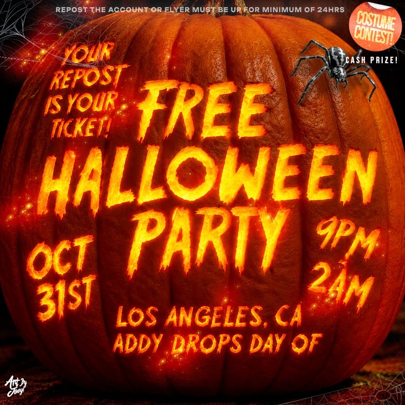 Halloween Rager Saturday 🎃 👻 Flyer