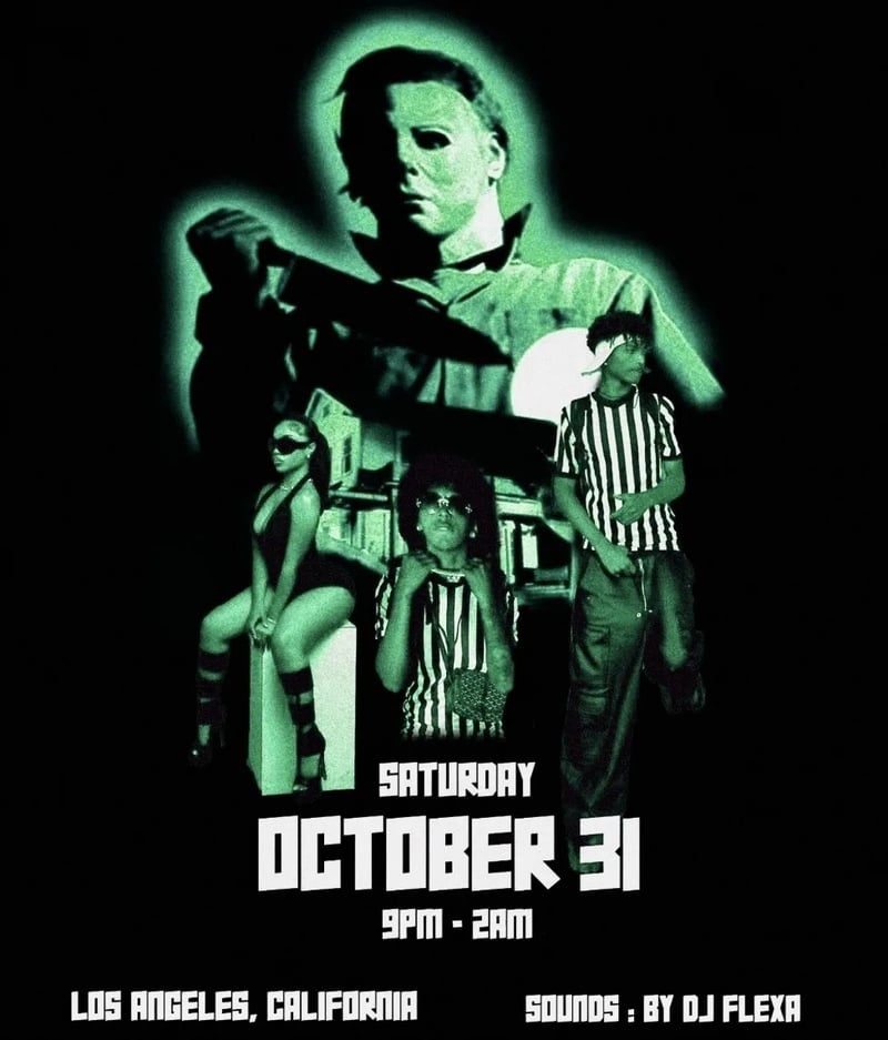 DJ FLEXA X LAYSPARTIES HALLOWEEN RAGER🎃 Flyer