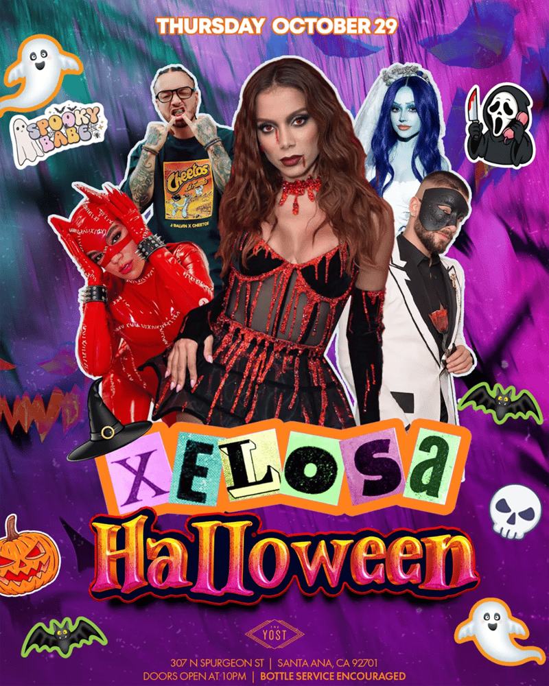 XELOSA HALLOWEEN PARTY Flyer