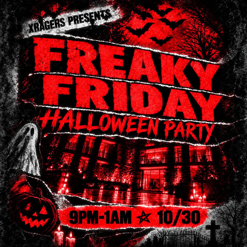 Freaky Friday Halloween Party 🎃 Flyer