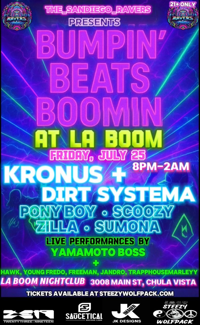 Bumpin Beats Boomin at La Boom Flyer