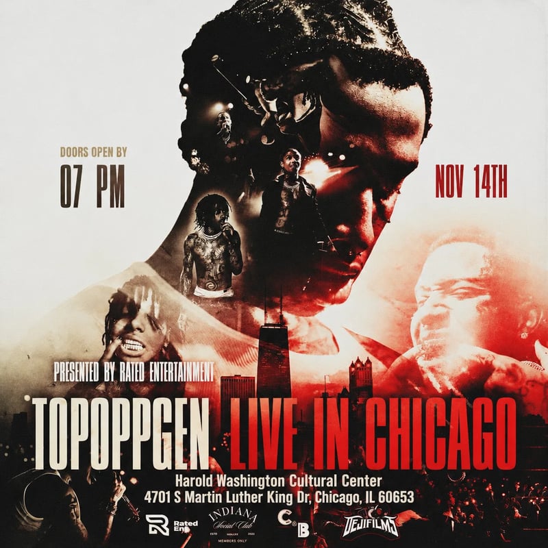 Topoppgen Live | Chicago Flyer