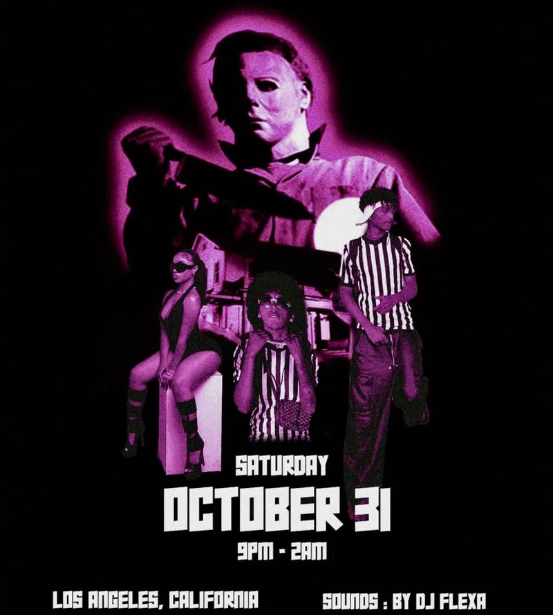 DJ FLEXA X LAYSPARTIES HALLOWEEN RAGER🎃 Flyer