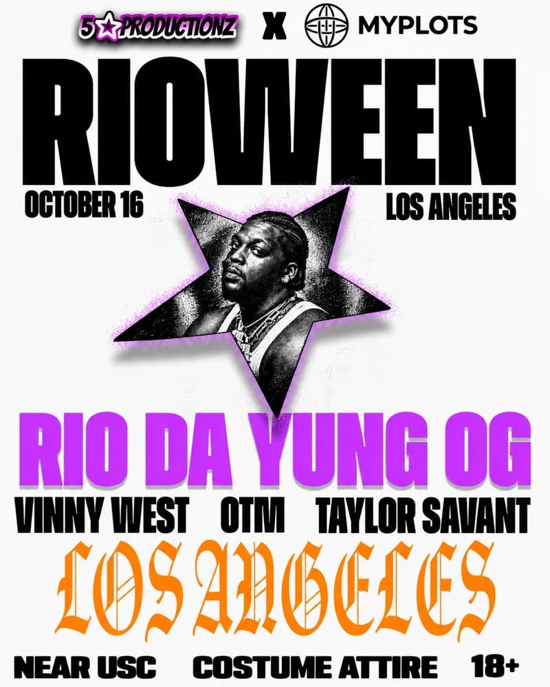 RIOWEEN IN LA Flyer
