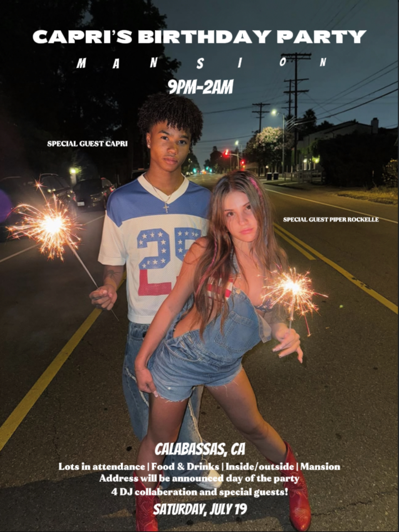 CAPRI’S BIRTHDAY PARTY 🎉