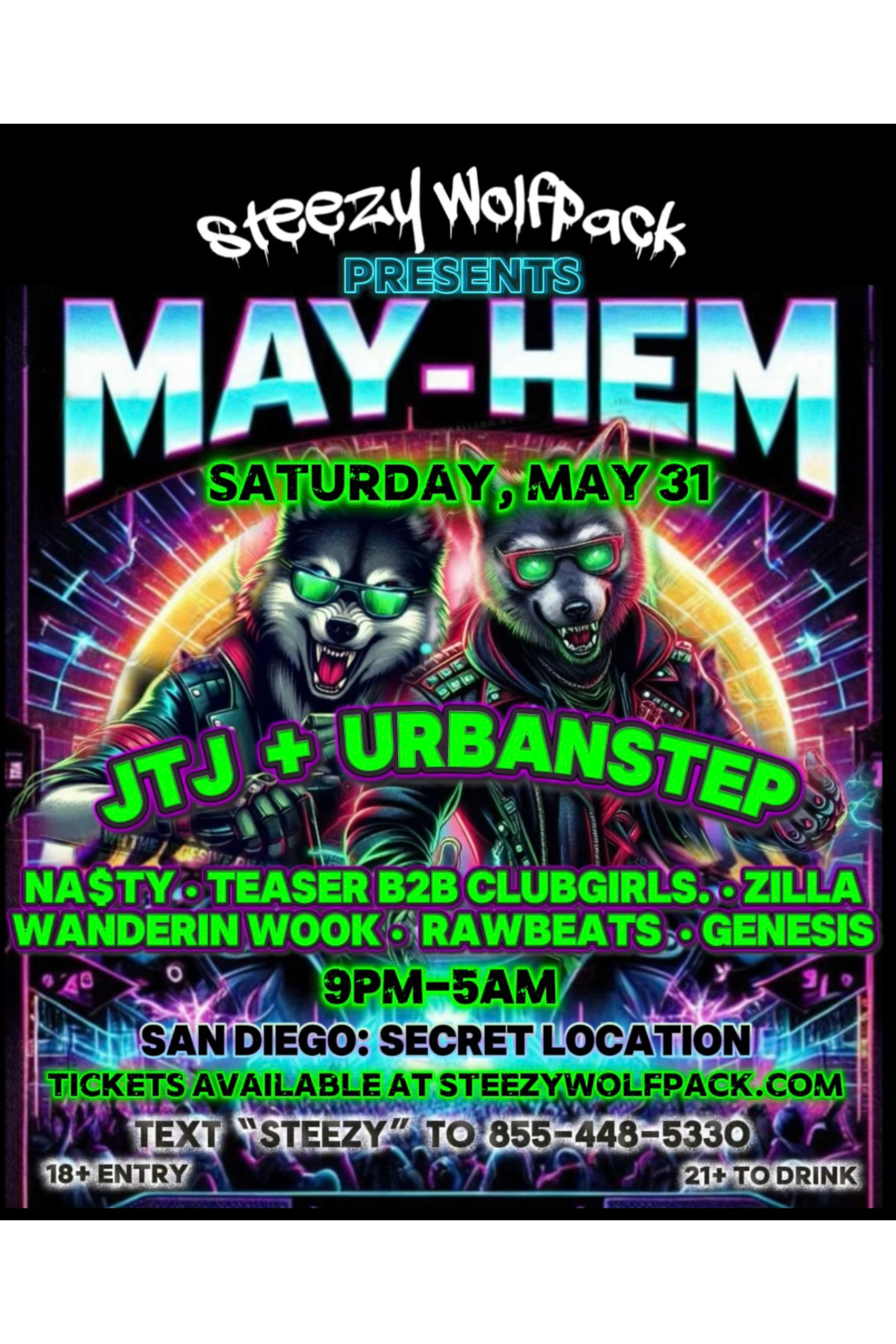 Steezy Wolfpack’s May-Hem
