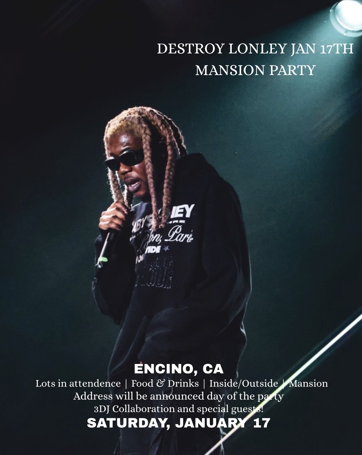 DESTROY LONLEY MANSION PARTY 🎤🥳