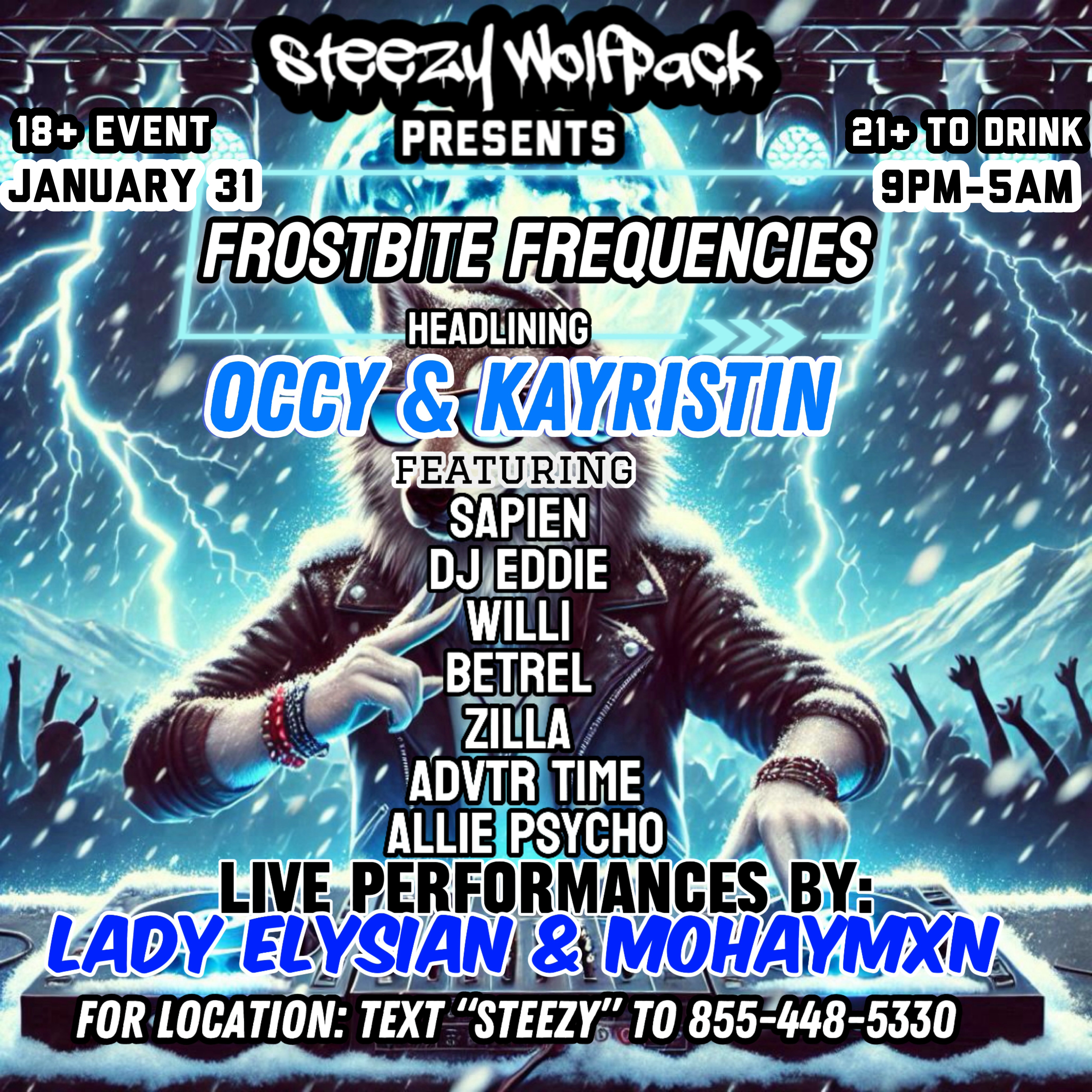 Steezy Wolfpack’s Frostbite Frequncies