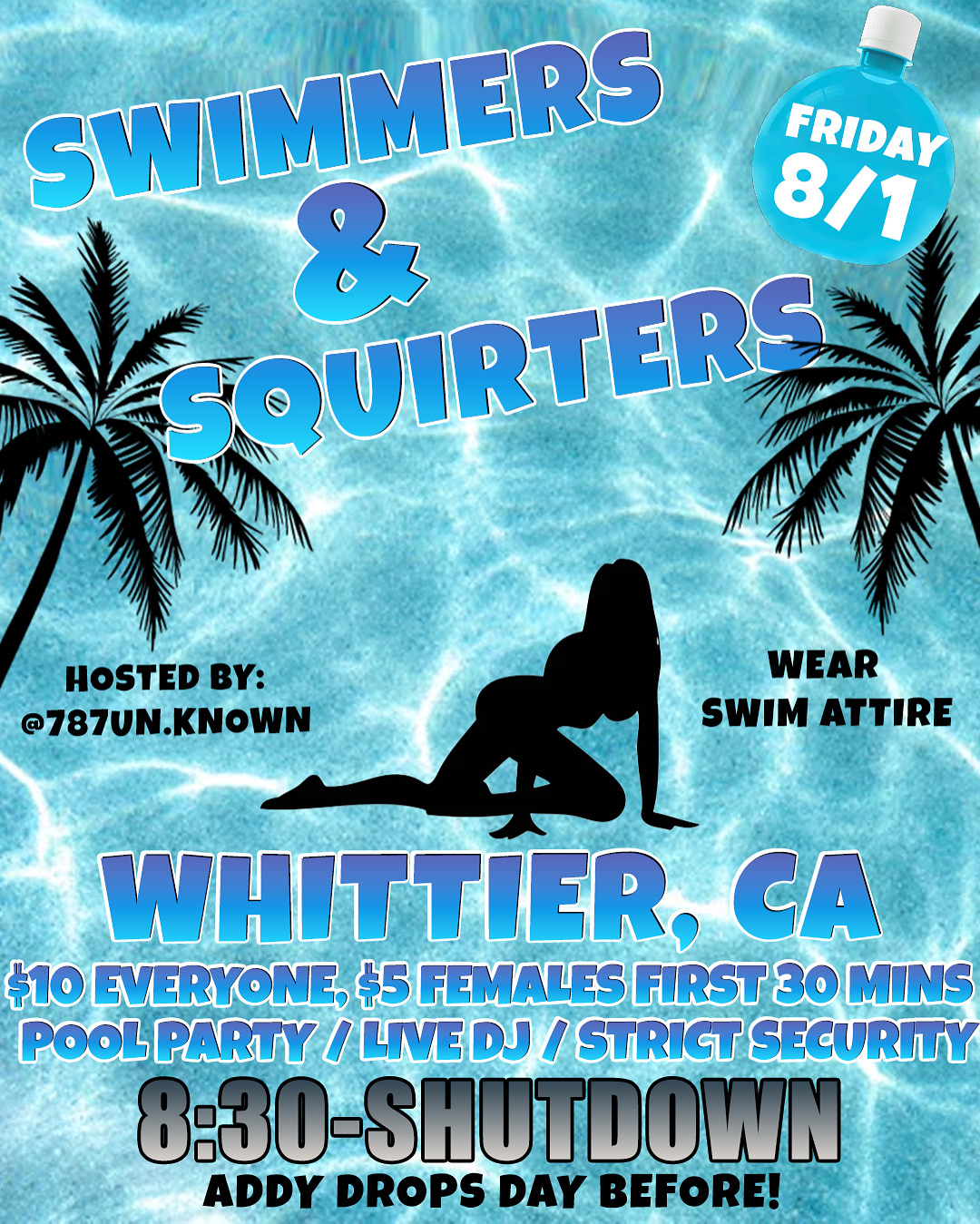 SWIMMERS & SQUIRTERS