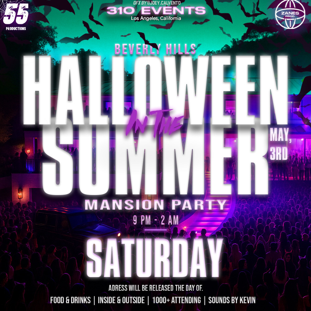 Halloween In The Summer Mansion Party 👻🏡
