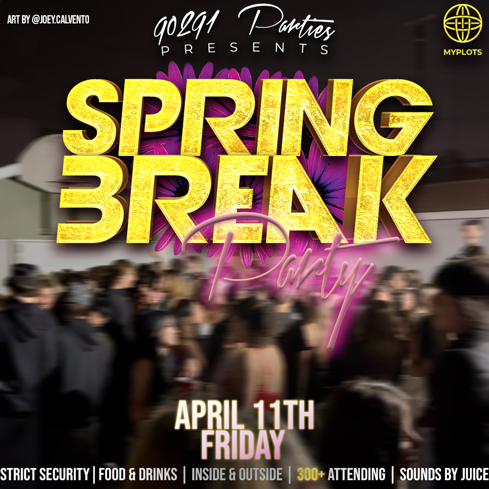 SPRING BREAK PARTY 🌸☀️ Flyer
