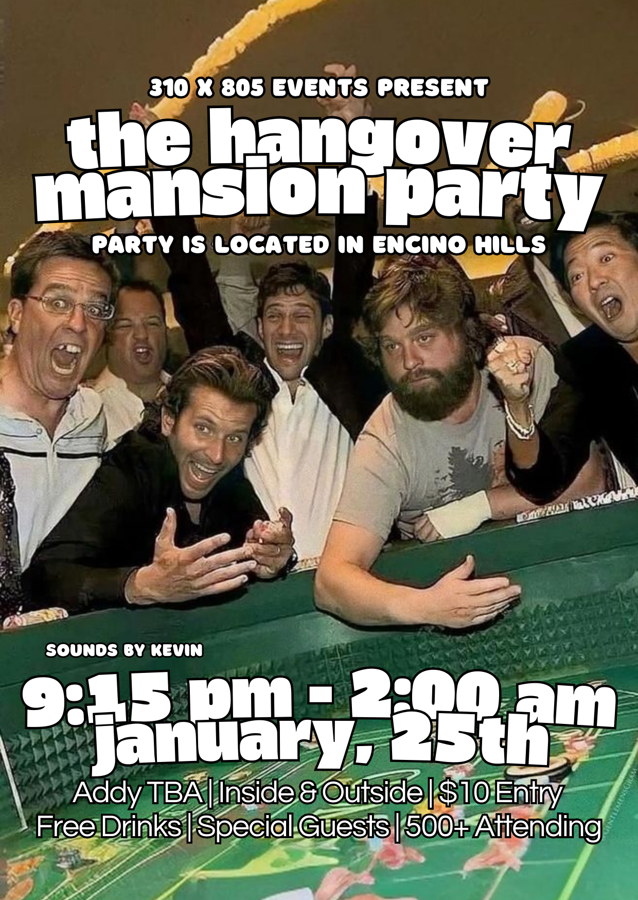 Hangover Mansion Party