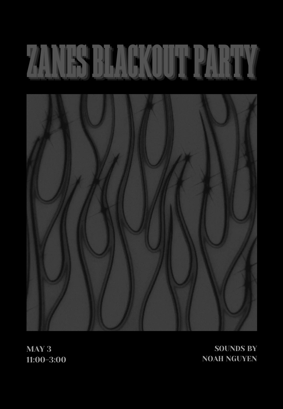 Zane’s Blackout Party