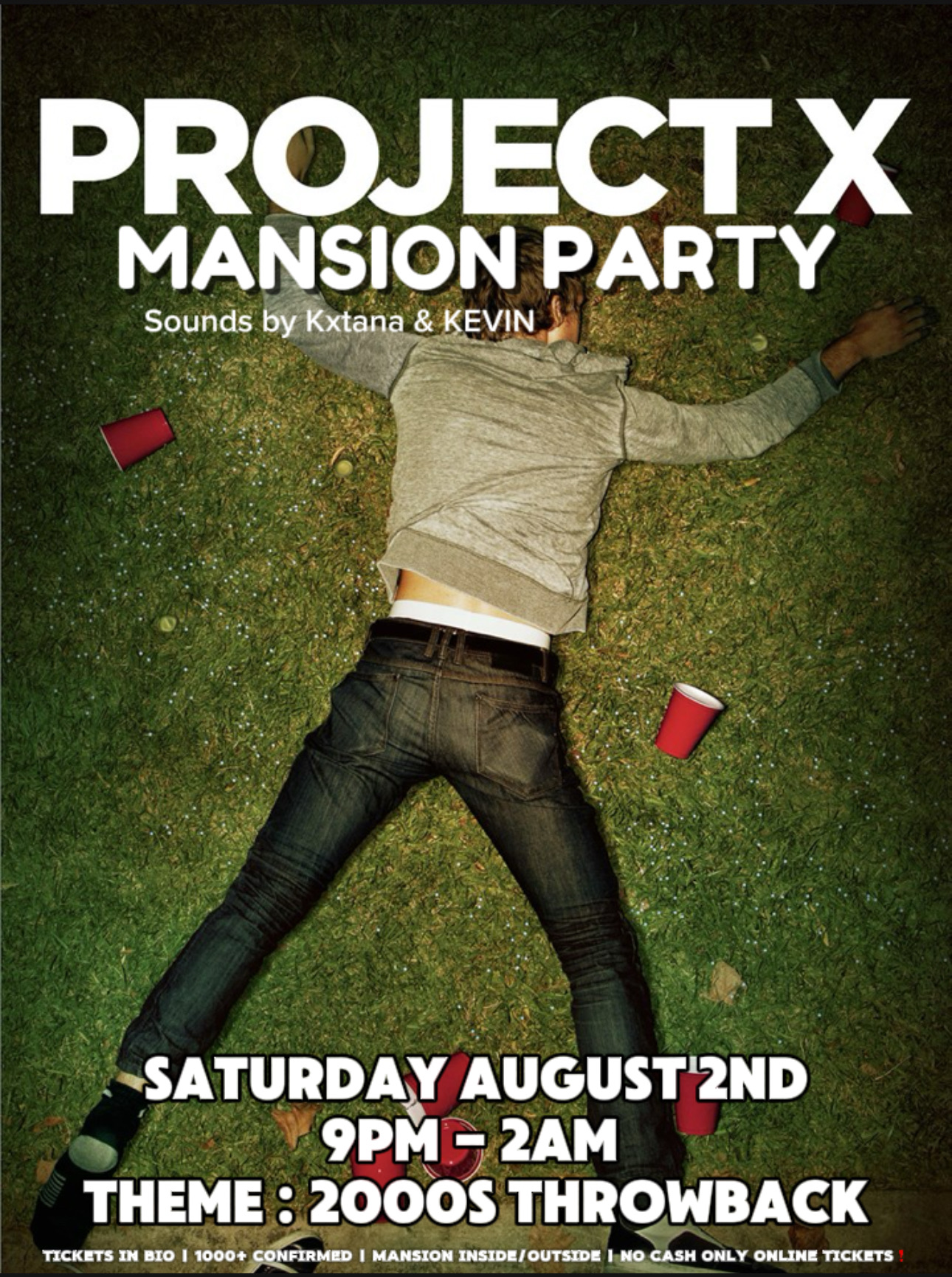 AUGUST 2ND PROJECT X PARTY 🎉