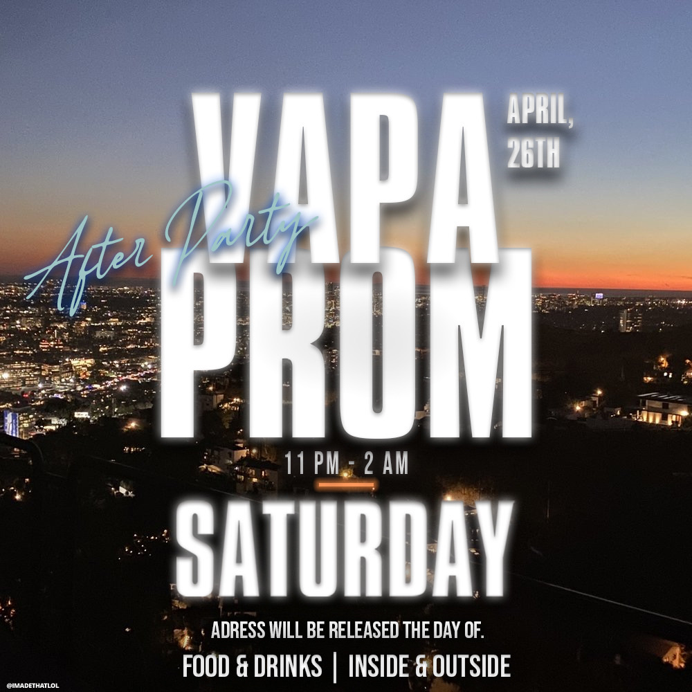 Vapa After Prom Party 💞🥳