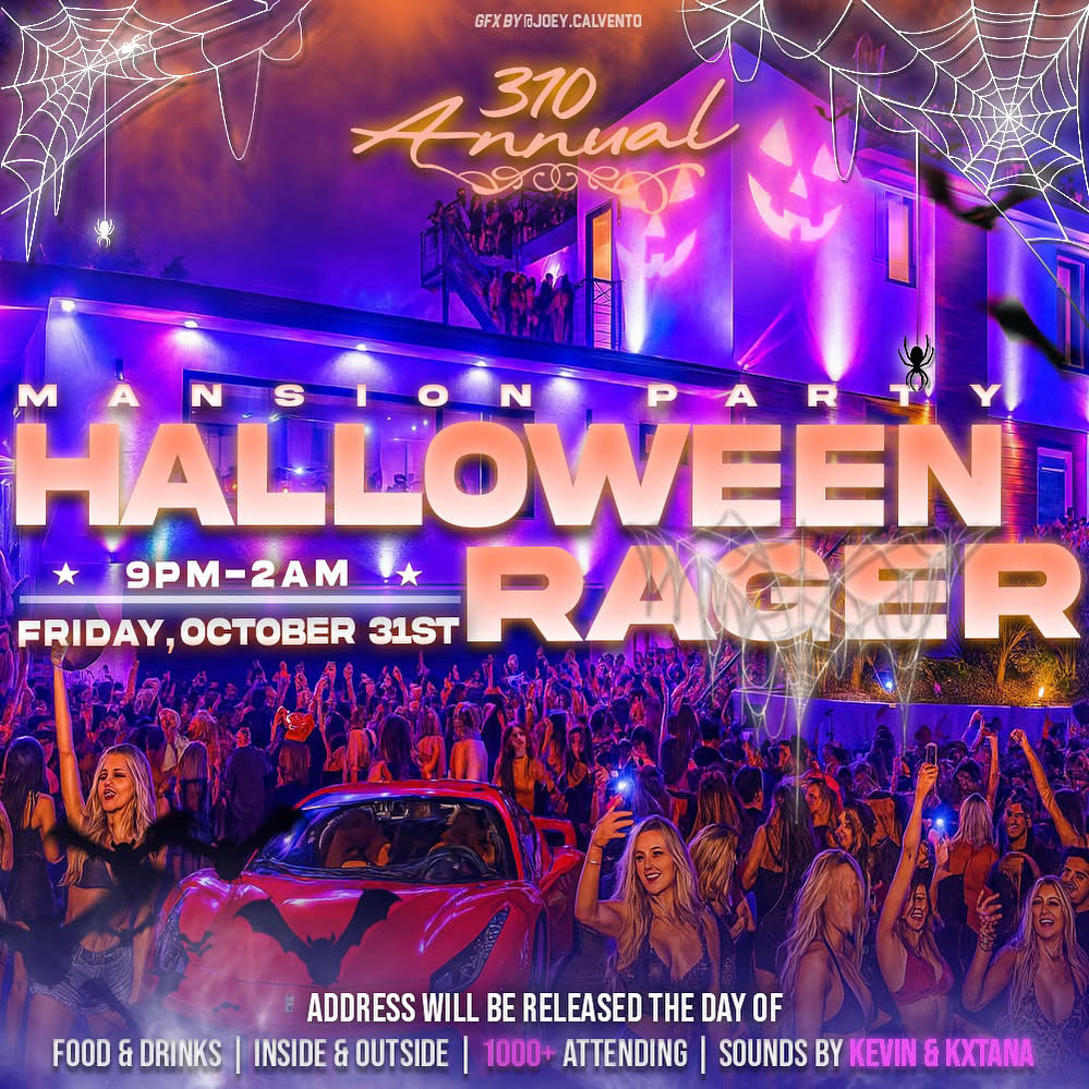 Halloween Mansion Rager
