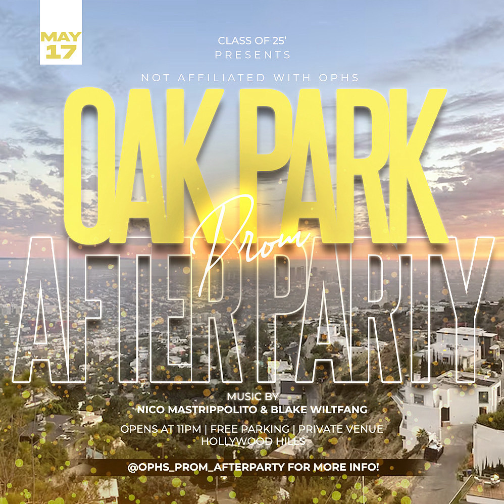 Oak Park Prom After Party 🏡✨