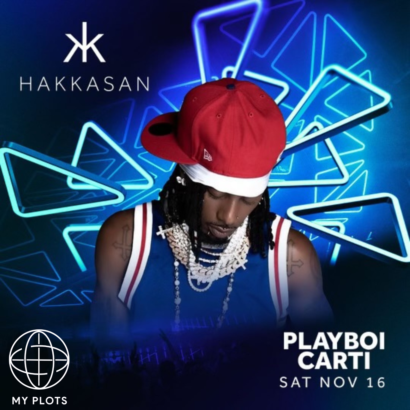 Playboi Carti at Hakkasan Nightclub Flyer