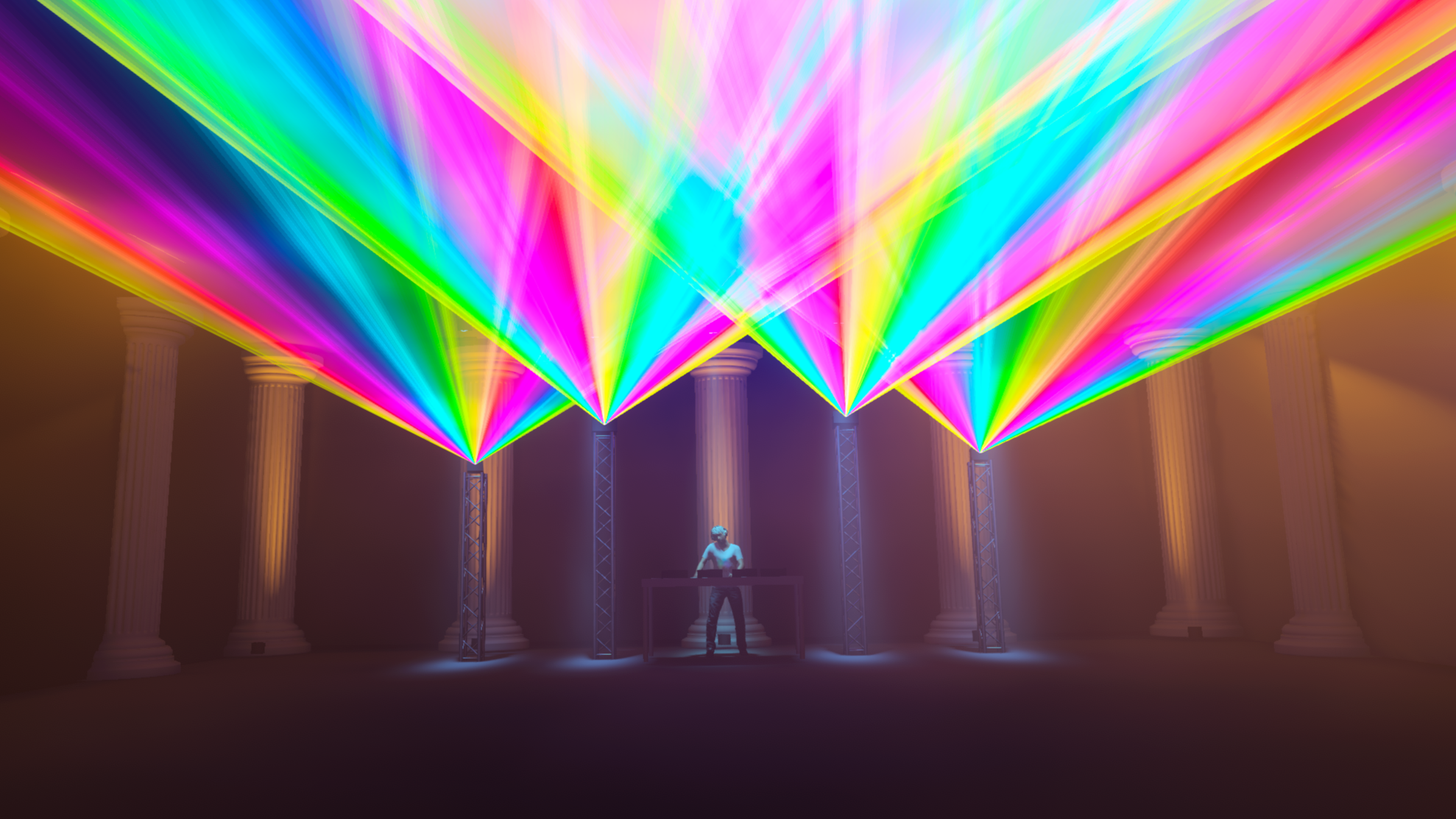 The Evoke Tier Laser Show Production Package
